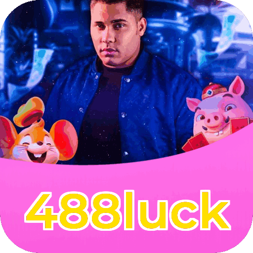 Catálogo slots 488luck mostrando top jogos Gates Olympus Sweet Bonanza Fortune Tiger Big Bass volatilidade RTP